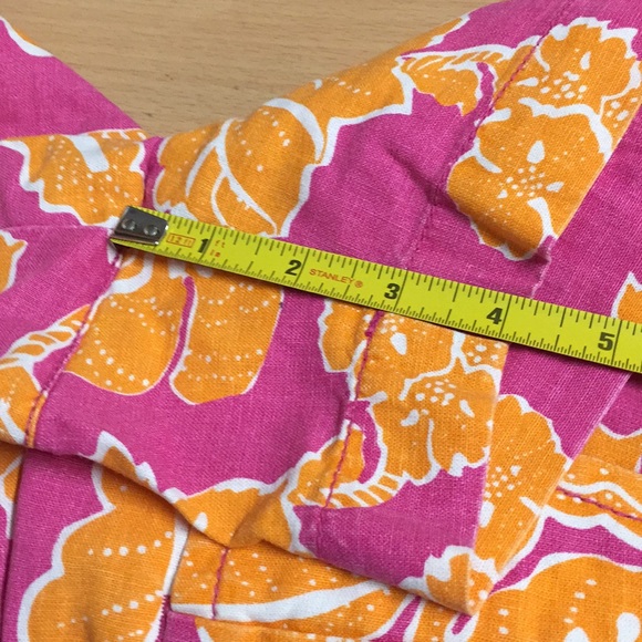 Ann Taylor Loft Shorts Linen Blend sz 8 - Picture 5 of 7